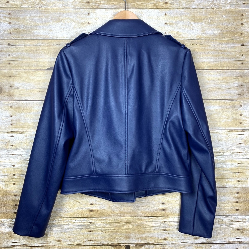 Michael by Michael Kors Moto Jacket Faux Leather - Picture 2 of 5